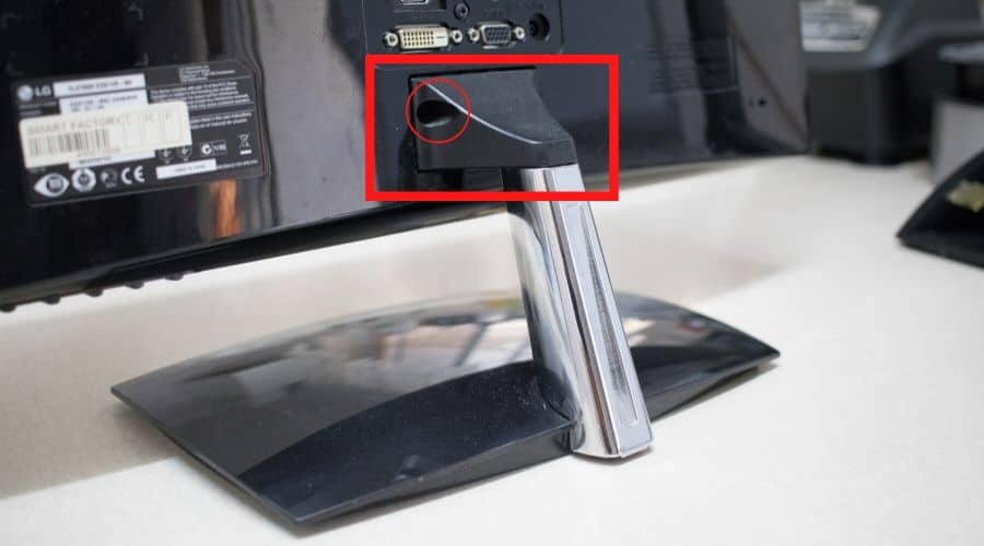 stock monitor stand screw