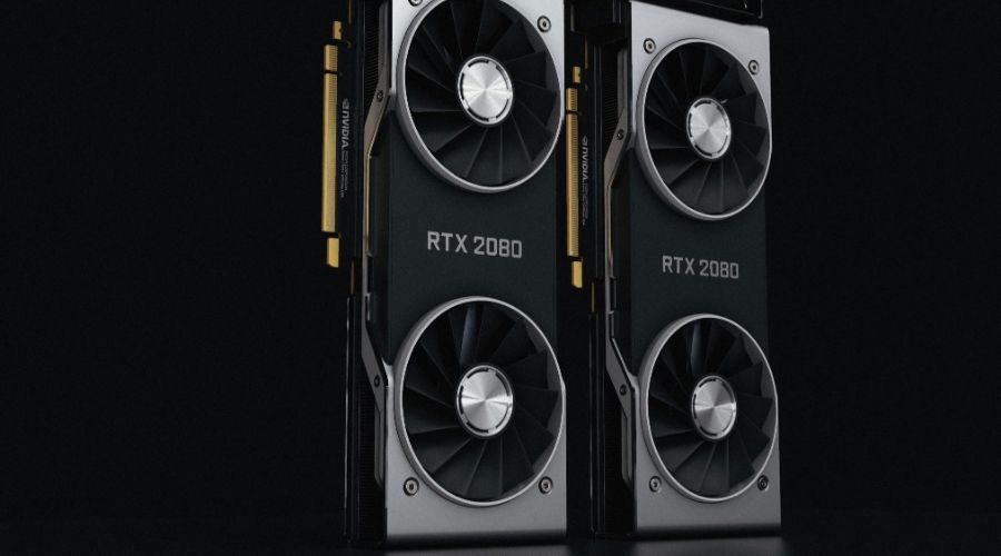 Example of RTX 2080 graphics cards when it comes to some of the best laptops for media production
