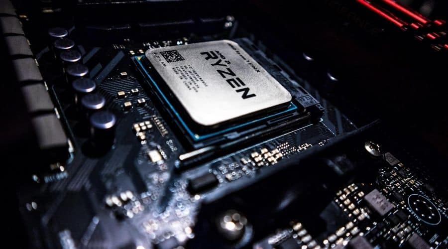Example of a Ryzen CPU in one of the best laptops for film students
