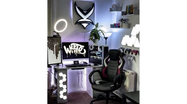 The 40 Best White Gaming Setups 2024 (Minimal, Retro, Anime)