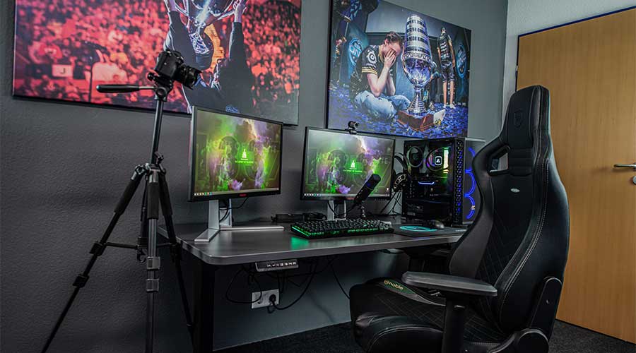 twitch streamers setup