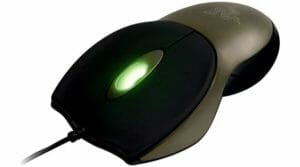 First mouse ever - the Razer Boomslang.