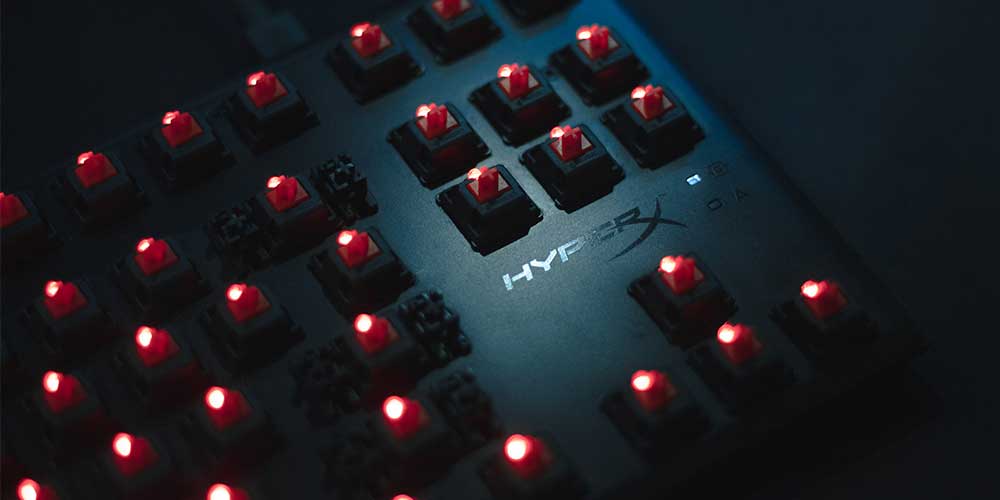 HyperX Mechanical Switches. The best keyboard for League of Legends has great switches.