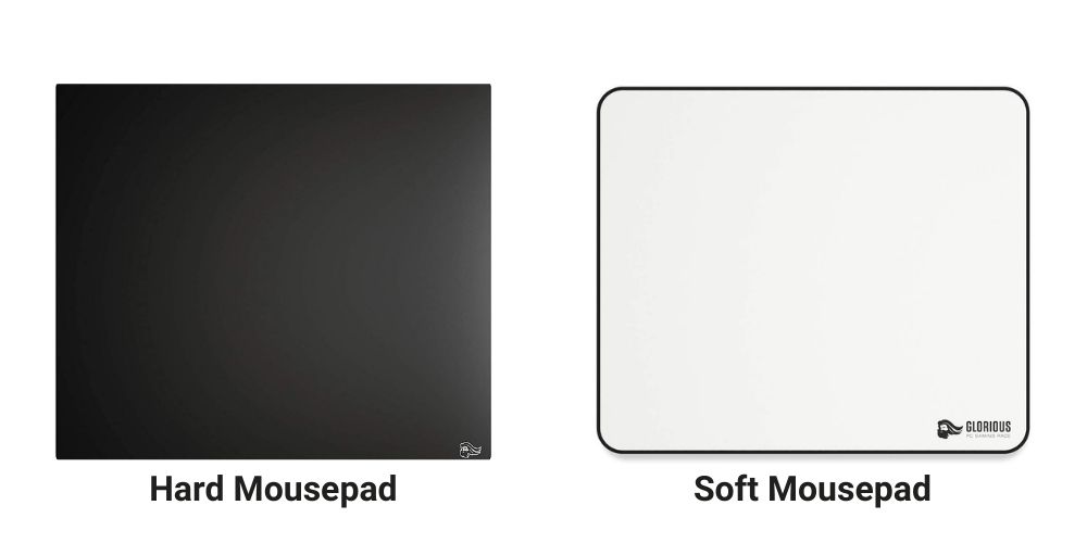hard mouse pad vs soft mouse pad