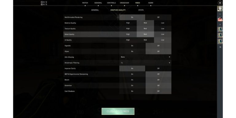 Best Graphic Settings For VALORANT (For Fastest Performance)