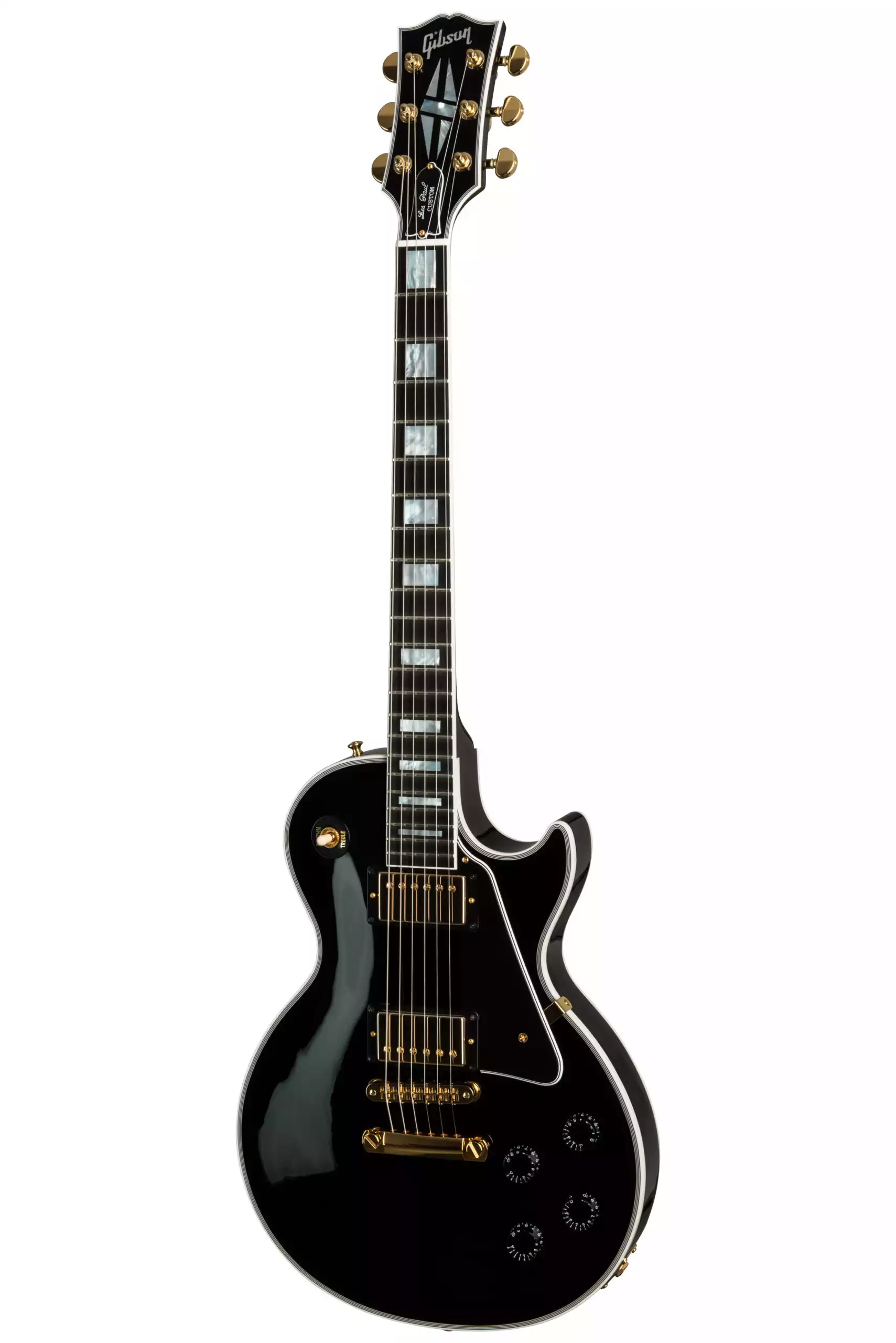Gibson Les Paul Custom Electric Guitar, Ebony