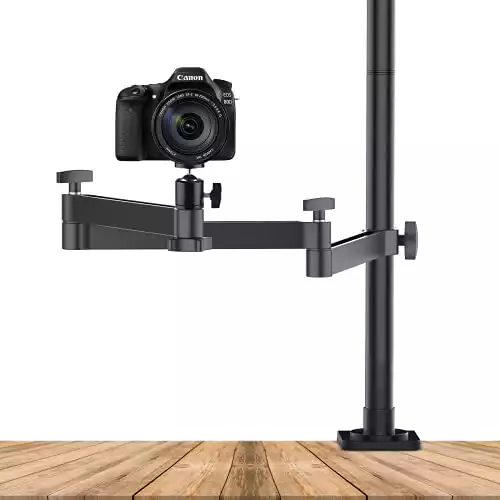 ULANZI Camera Desk Mount Stand with Flexible Arm