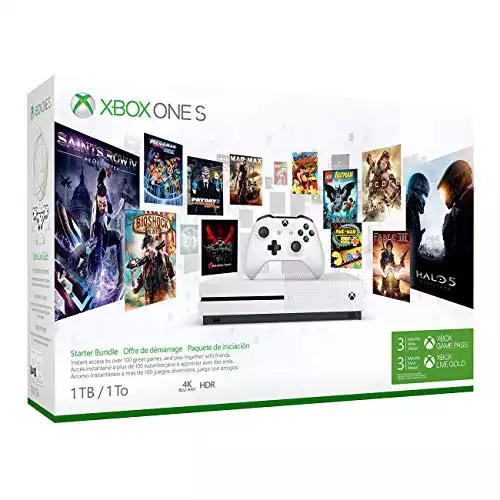 Xbox One S Console - Starter Bundle (1TB)