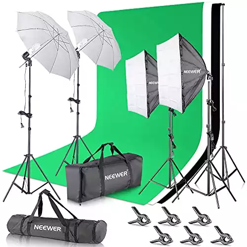 Best Lighting Kit With Green Screen