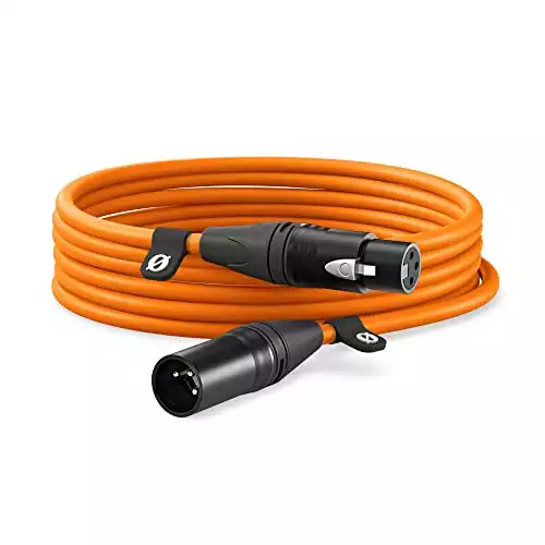 RØDE XLR-6 Premium XLR Cable (6m, Orange)